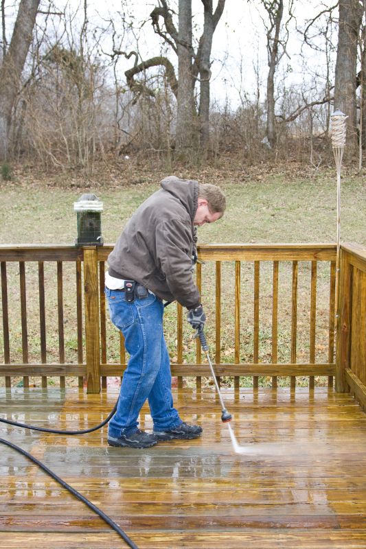 Springtime deck repair